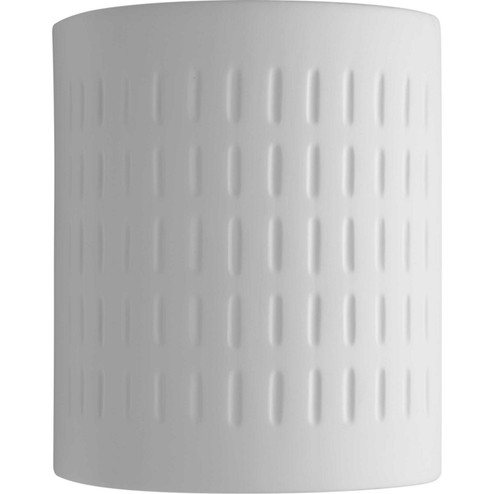 Ceramic Sconce One Light Wall Lantern in White (54|P560044-030)