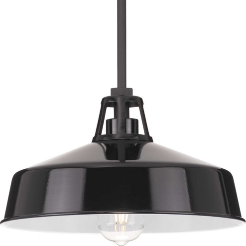 Cedar Springs One Light Outdoor Pendant in Black (54|P550116-031)