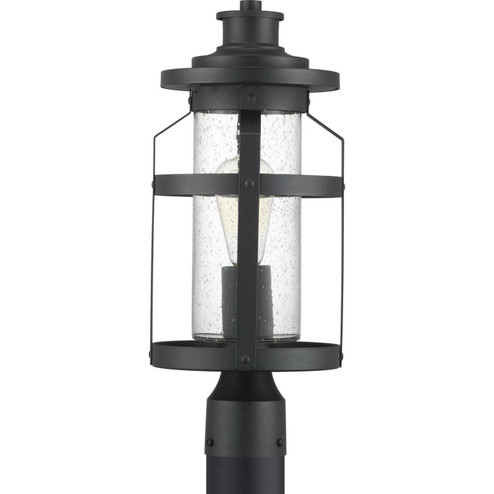 Haslett One Light Post Lantern in Black (54|P540031-031)