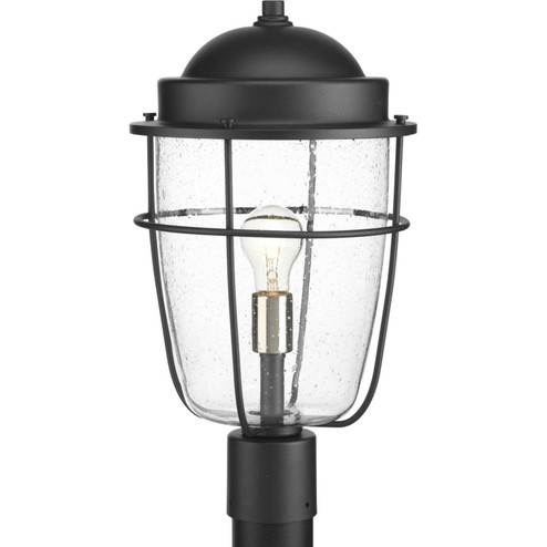 Holcombe One Light Post Lantern in Black (54|P540025-031)