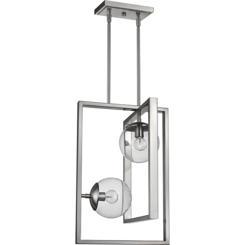 Atwell Two Light Pendant in Brushed Nickel (54|P500284-009)