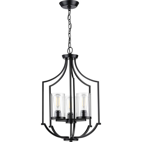 Lassiter Three Light Foyer Pendant in Black (54|P500209-031)