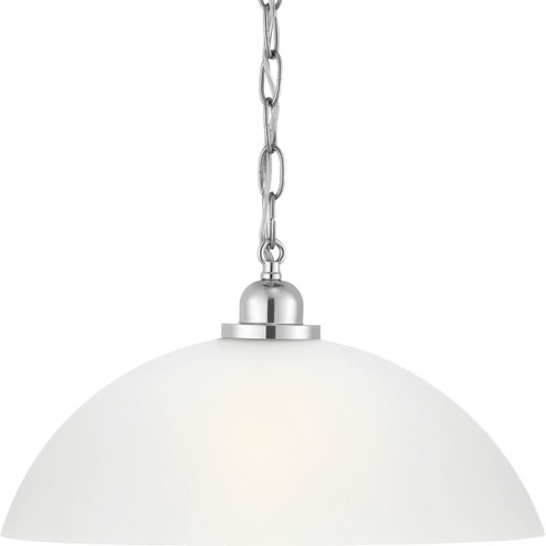 Classic Dome Pendant One Light Pendant in Polished Chrome (54|P500149-015)