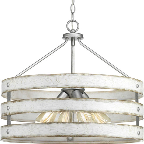 Gulliver Four Light Pendant in Galvanized Finish (54|P500023-141)