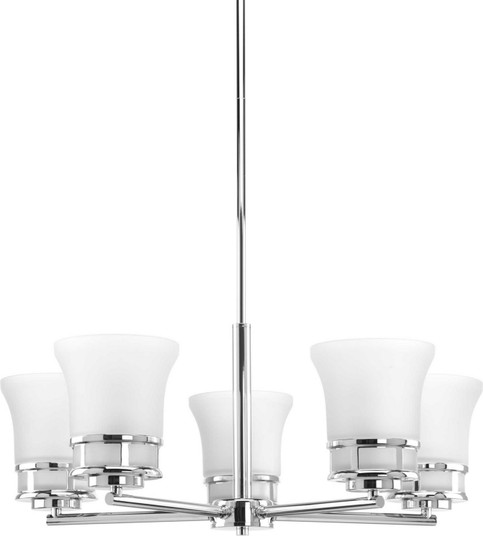 Cascadia Five Light Chandelier in Polished Chrome (54|P4613-15)