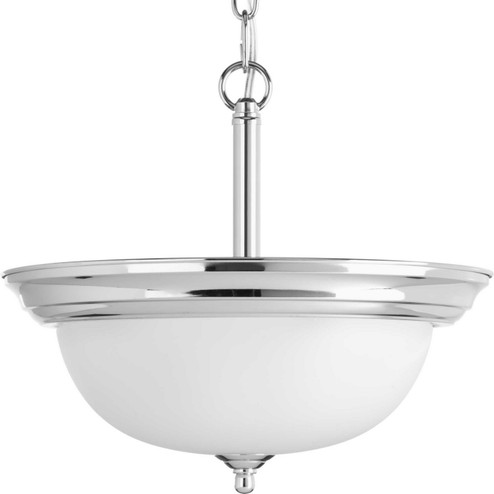 Dome Glass - Etched Two Light Semi-Flush Mount in Polished Chrome (54|P3927-15ET)