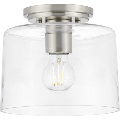 Adley One Light Flush Mount in Brushed Nickel (54|P350213-009)