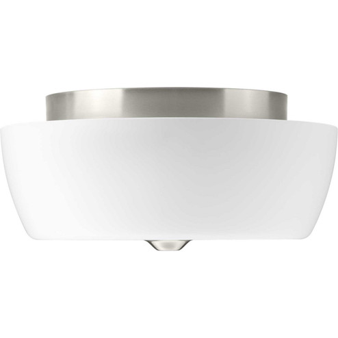 Leap Two Light Flush Mount in Brushed Nickel (54|P350061-009)