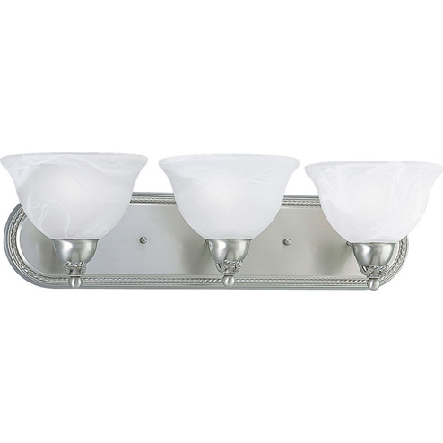 Avalon Three Light Bath Bracket in Brushed Nickel (54|P3268-09)