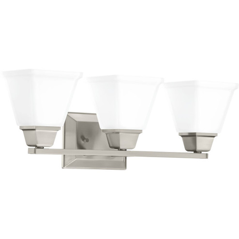Clifton Heights Three Light Bath in Brushed Nickel (54|P300160-009)