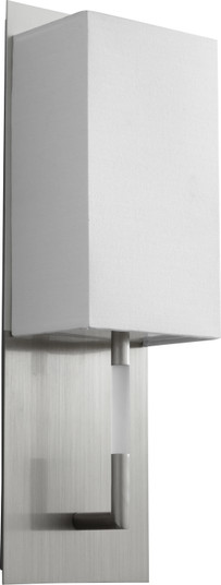 Epoch LED Wall Sconce in Satin Nickel W/ White Linen (440|3-564-124)