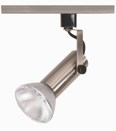 Track Heads Brushed Nickel One Light Track Head in Brushed Nickel (72|TH324)