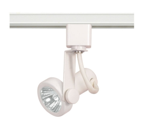 Track Heads White One Light Track Head in White (72|TH321)