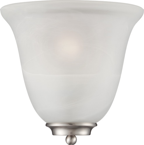 Empire One Light Wall Sconce in Brushed Nickel (72|60-5376)