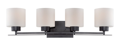 Parallel Four Light Vanity in Aged Bronze (72|60-5304)