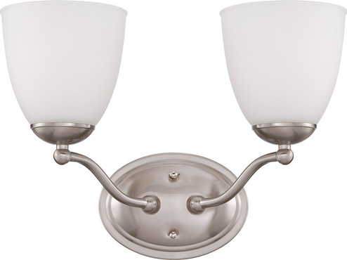 Patton Two Light Vanity in Brushed Nickel (72|60-5032)