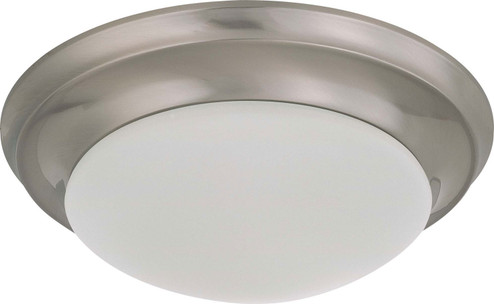 Close to Ceiling One Light Flush Mount in Brushed Nickel (72|60-3271)