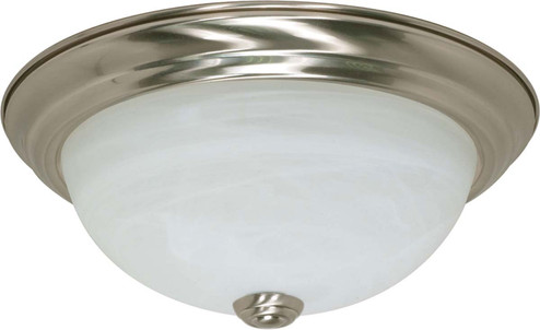 Two Light Flush Mount in Brushed Nickel (72|60-197)