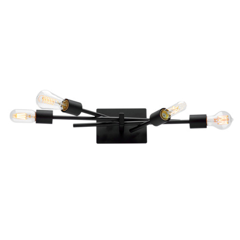 Stick Three Light Wall Sconce in Matte Black (185|9750-MB-NG)