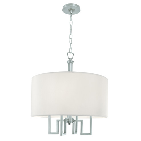 Maya Four Light Chandelier in Polished Nickel (185|9677-BN-WS)