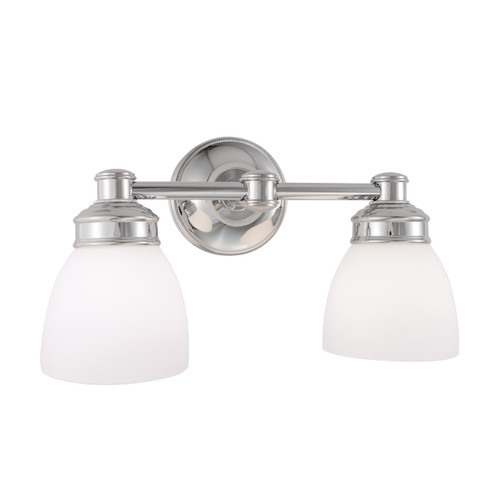 Spencer Two Light Wall Sconce in Chrome (185|8792-CH-OP)