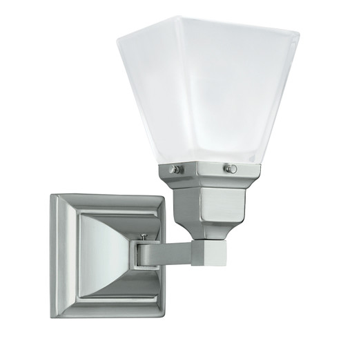 Birmingham 1 Light Sconce One Light Wall Sconce in Brush Nickel (185|8121-BN-SQ)