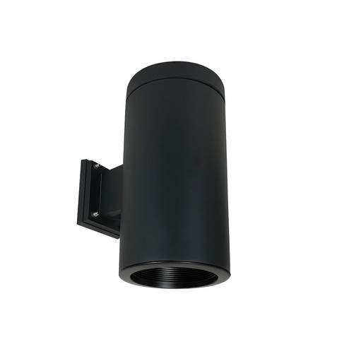 Cylinder 6'' Cylinder, Wall Mount, Incandescent, Baf. in Black (167|NYLI-6WI2BBB)