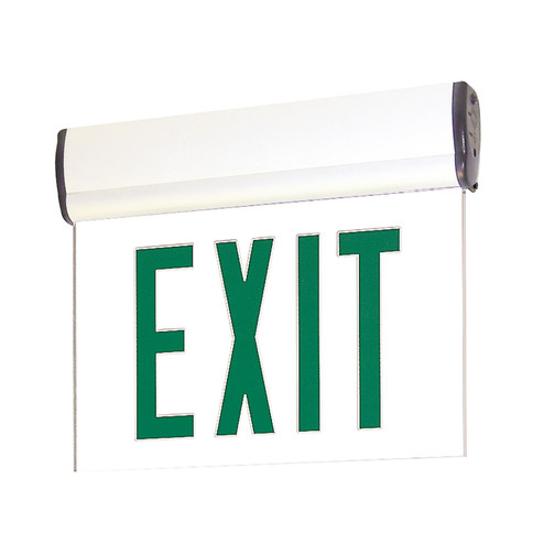 Exit LED Edge-Lit Exit Sign in White (167|NX-811-LEDGMW)