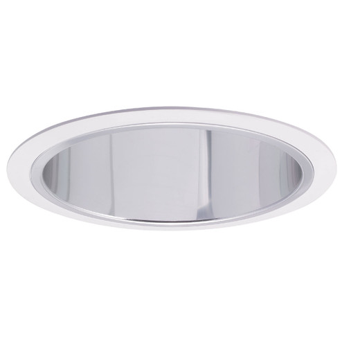 Rec Inc 6'' Trim 6'' Specular Clear Reflectorector W/ Plastic Ring in Chrome (167|NTS-41)