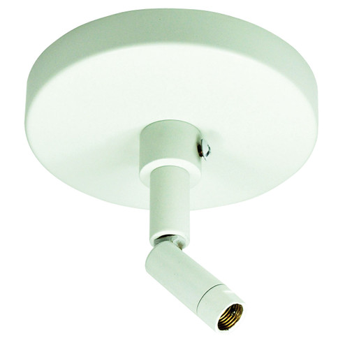 Track Syst & Comp-1 Cir Sloped Ceiling Adapter, 1 Or 2 Circuit Track in White (167|NT-349W)