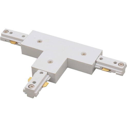 Track Syst & Comp-2 Cir T Connector, 2 Circuit Track, Right Polarity in White (167|NT-2314W)