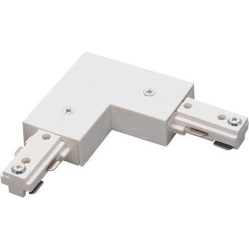 Track Syst & Comp-2 Cir L Connector, 2 Circuit Track in White (167|NT-2313W)