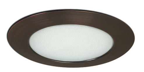 Rec Inc 6'' Trim 6'' Albalite Shower Lens W/ Metal Trim in Bronze (167|NT-22BZ)