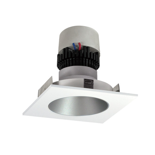 LED Pearl Recessed in Haze Reflector / Matte Powder White Flange (167|NPR-4SNDC35XHZMPW)