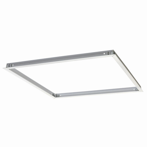 LED Lay-In Panel Light Flange Kit for Recessed Mounting in White (167|NPDBL-22RFK/W)