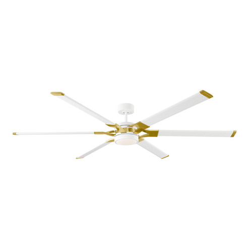 Loft 72 72``Ceiling Fan in Matte White (71|6LFR72RZWBBSD)