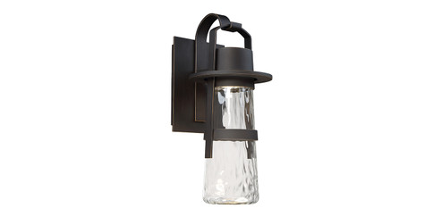 Balthus LED Outdoor Wall Sconce in Black (281|WS-W28514-BK)