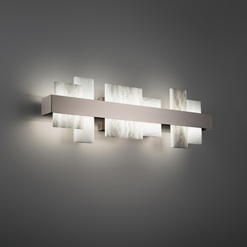 Acropolis LED Bath Light in Brushed Nickel (281|WS-68127-BN)