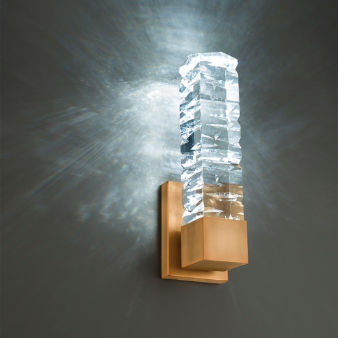 Juliet LED Bath Light in Aged Brass (281|WS-58115-AB)