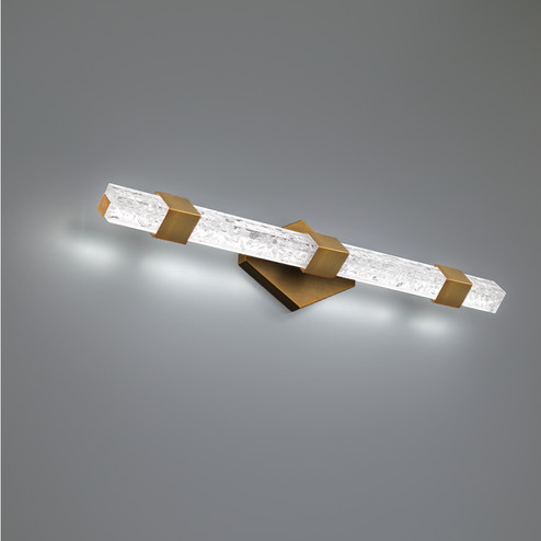 Regal LED Bath Light in Aged Brass (281|WS-46128-AB)