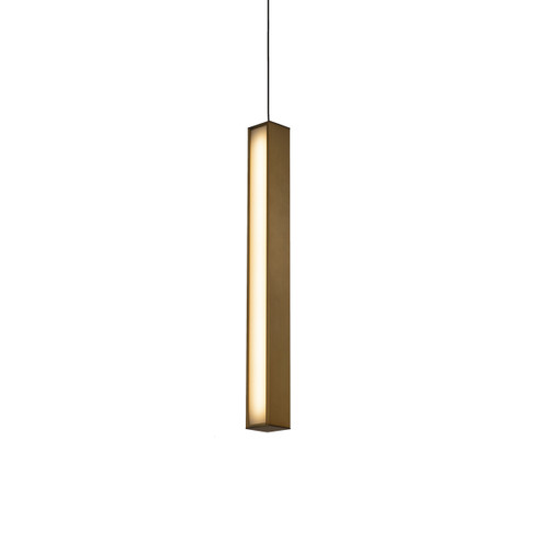 Chaos LED Mini Pendant in Aged Brass (281|PD-64820-AB)