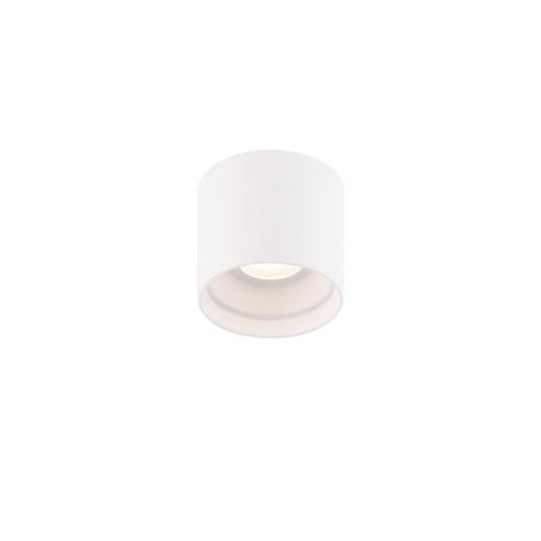 Squat LED Outdoor Flush Mount in White (281|FM-W46205-30-WT)