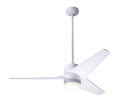 Velo DC 48''Ceiling Fan in Gloss White (201|VEL-GW-48-WH-853-RC)