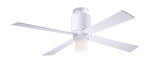 Lapa Flush 50''Ceiling Fan in Gloss White (201|LAP-FM-GW-50-WH-552-002)