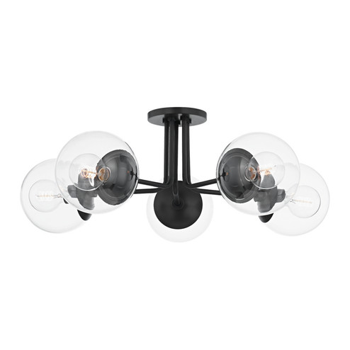 Meadow Five Light Semi Flush Mount in Old Bronze (428|H503605-OB)