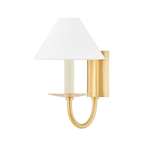 Lenore One Light Wall Sconce in Aged Brass (428|H464101-AGB)