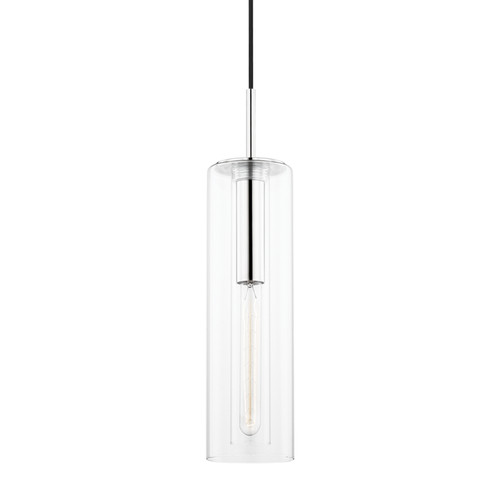 Belinda One Light Pendant in Polished Nickel (428|H415701B-PN)