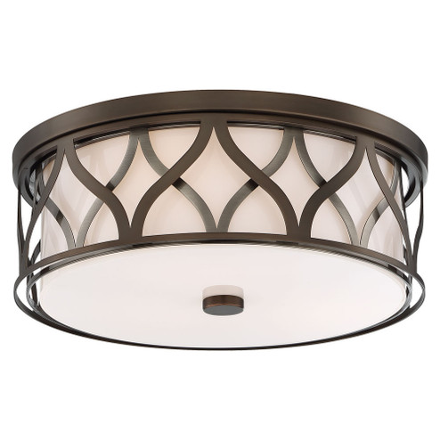 LED Flush Mount in Harvard Court Bronze (7|840-102-L)