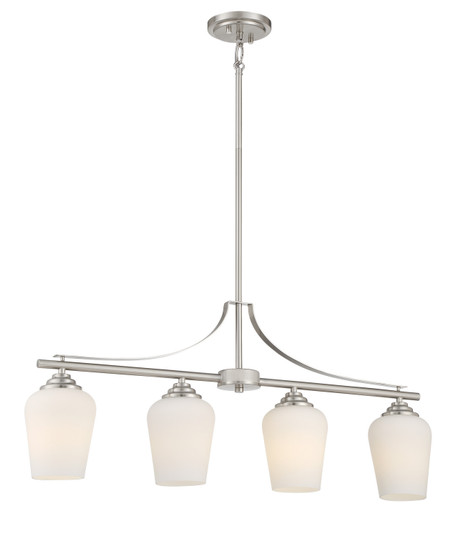 Shyloh Four Light Island Pendant in Brushed Nickel (7|4924-84)