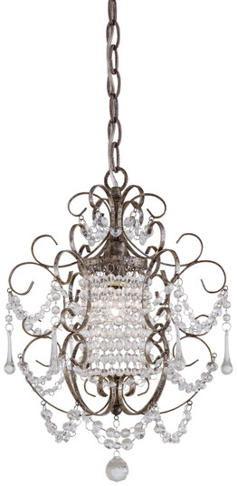 One Light Mini Chandelier in Westport Silver (7|3121-333)